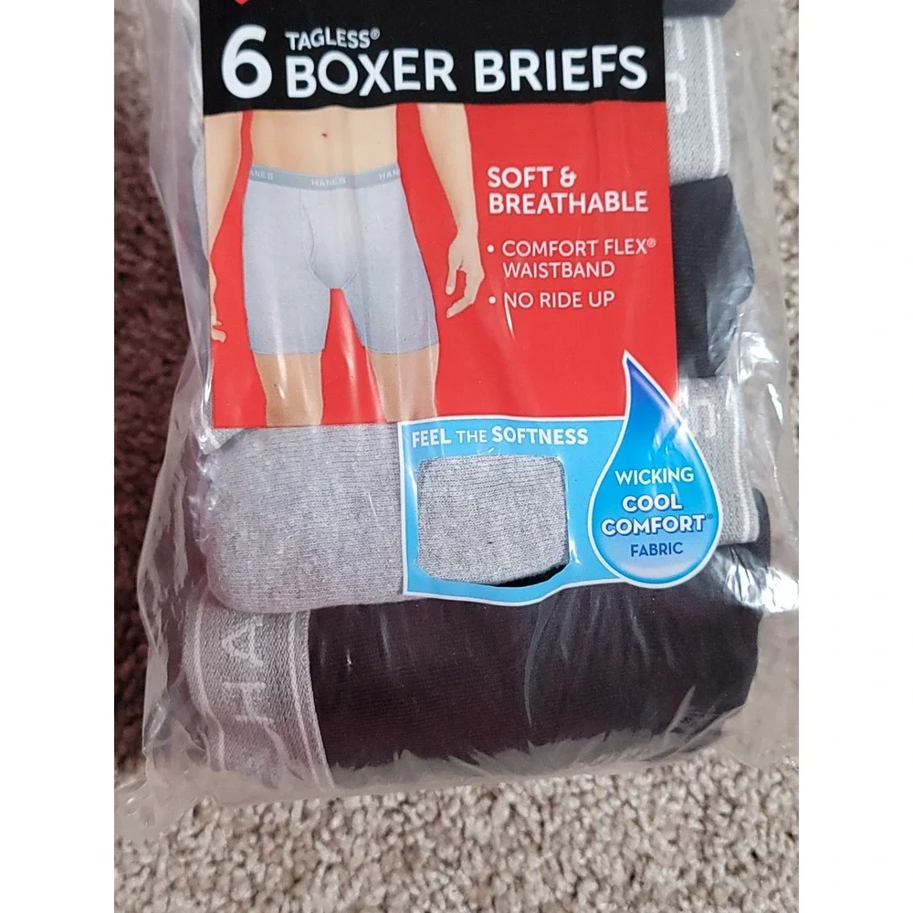Hanes Underwear Mens Large 36-38